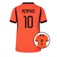 Niederlande Memphis Depay #10 Fußballbekleidung Heimtrikot Damen WM 2026 Kurzarm